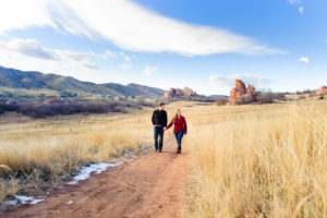 emma and peter in golden Colorado