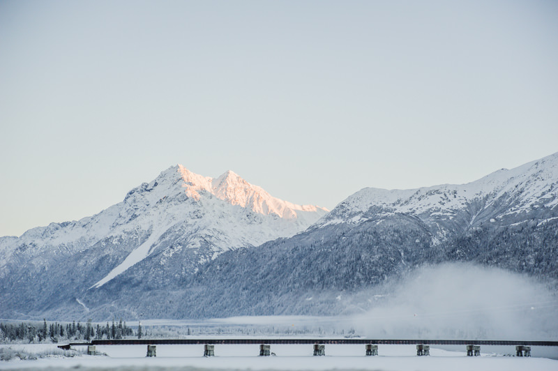 alaska mountain range railroad