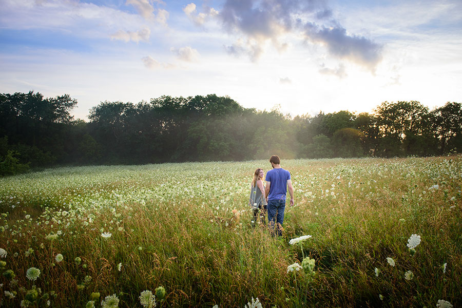 madison Wisconsin engagement summer session