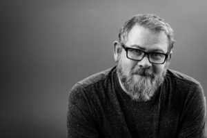 Matt Nelson black and white portrait